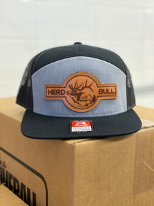NLH Apparel Lifestyle Series - HERD BULL Leather Patch Hat (RC168)