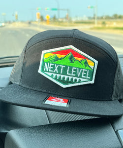 NLH Apparel Lifestyle Series - NEXT LEVEL Embroidered Patch Hat (RC168)